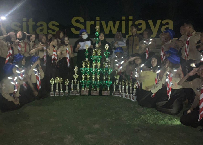 SMPN 1 Indralaya Juara Umum LOGASANDHA 2023 Pramuka Tingkat Provinsi Sumsel