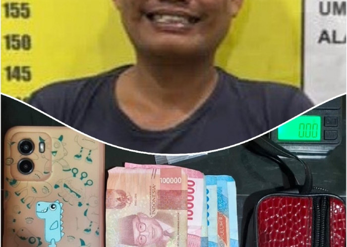 Dompet Merah Berisi Sabu, Warga 5 Ulu Palembang di Bekuk