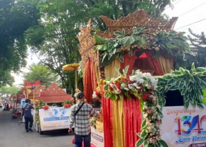 Meriahnya HUT Palembang ke 1340 dengan Karnaval Mobil Hias
