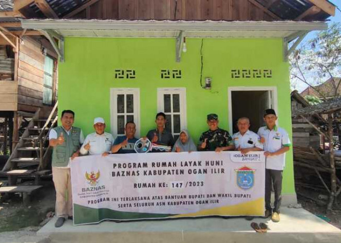 Peduli, TNI-Baznas Ogan Ilir Bedah Rumah Warga  