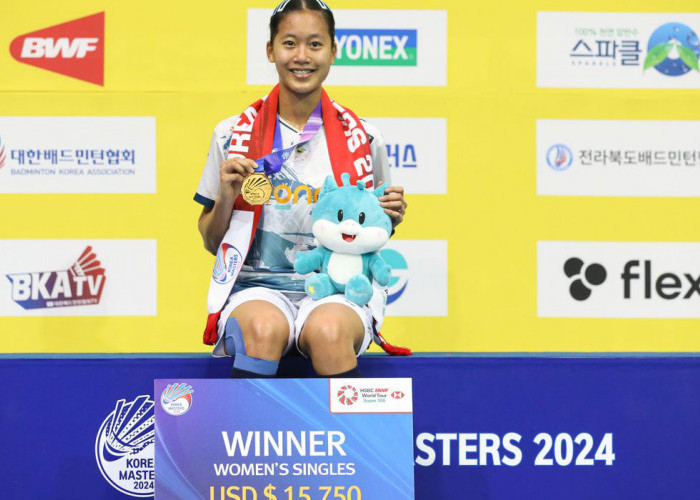 Putri KW Selamatkan Muka Indonesia di Korea Masters 2024, Dejan/Gloria Puas Jadi Runner Up