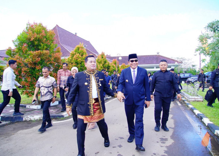 Bupati Muba Hadiri Peringatan Hari Jadi Kabupaten Banyuasin