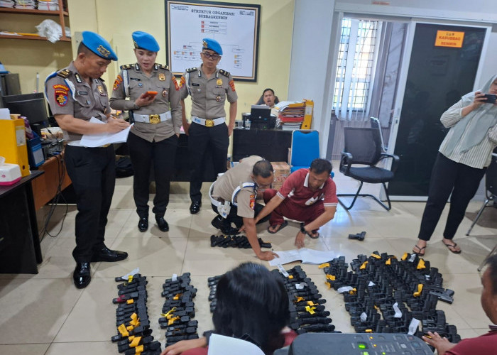 Polda Sumsel Perkuat Pengawasan Internal, Audit Senjata Api Dinas Personel