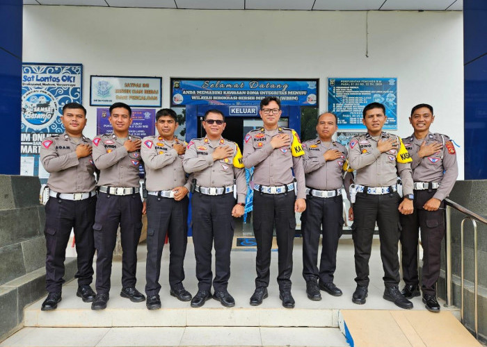 Sat Lantas Polres Ogan Ilir ikuti Supervisi Operasi Keselamatan Musi 2024 di Polres OKI