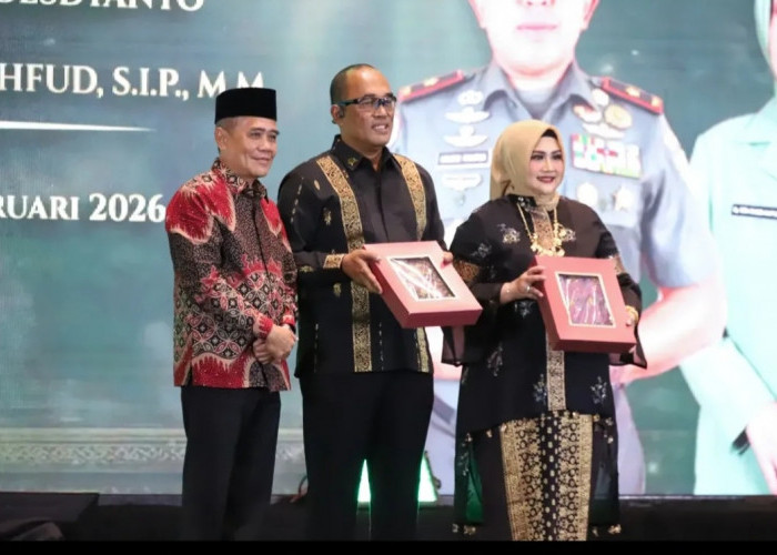 Wabup Ogan Ilir Hadiri Upacara Lepas Sambut Komandan Korem 044/Gapo