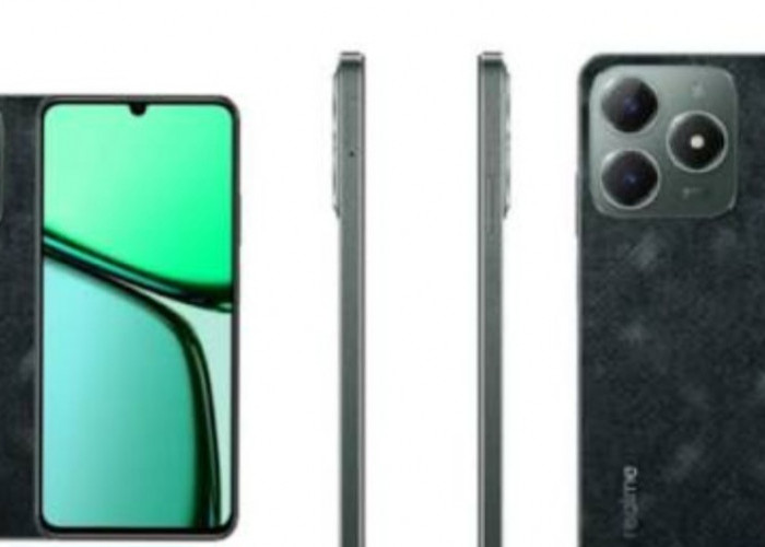 Realme C61 : Disupport Resolusi HD Plus dengan Kecerahan 560 Nits