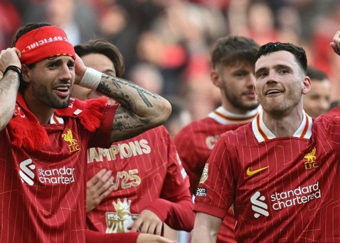 Liverpool Juara Liiga Inggris 2024-2025, MU Nyaris Kalah dari Bournemouth