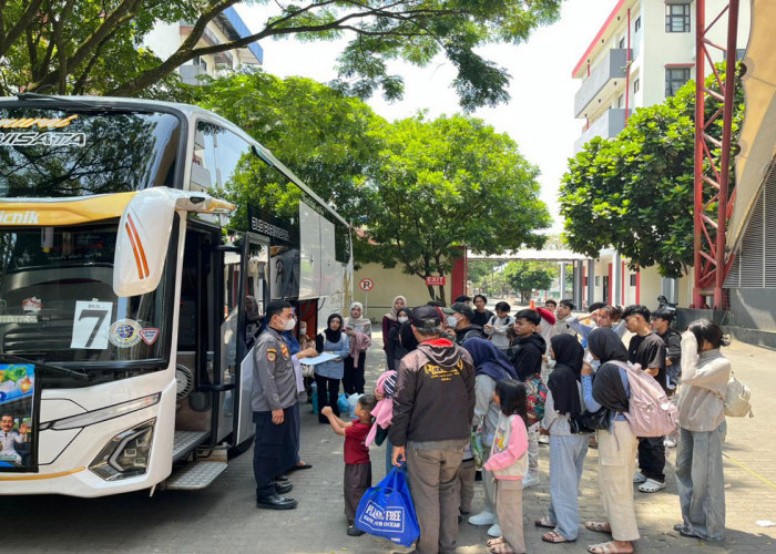 Pemkab  Muba Berangkatkan Mudik Gratis dari Yogya dan Bandung