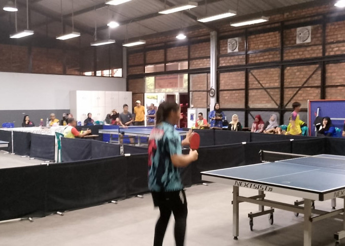 Cabor Tenis Meja Porkot Palembang Dimulai, Nomor Beregu Bertanding Lebih Awal