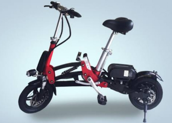 Sepeda Listrik Lipat Antelope Flash, Desain Trendi dan Cocok Banget Buat Kendaraan ke Sekolah 