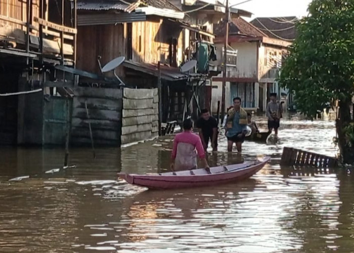 Lebaran, 2 Kecamatan di Muratara Dilanda Banjir