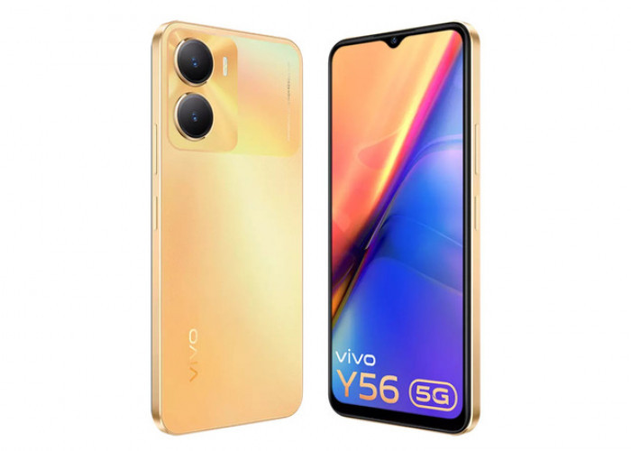 Vivo Y56 5G : Disupport Layar IPS LCD dengan Resolusi Full HD Plus