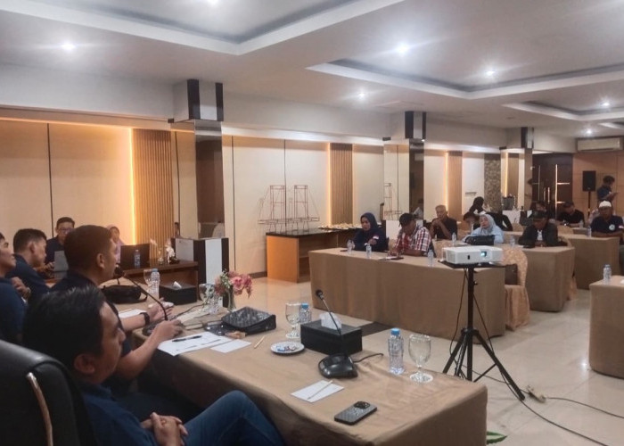 Buka Rapat Kerja, ini Pesan Ketum Pengkot PTMSI Palembang