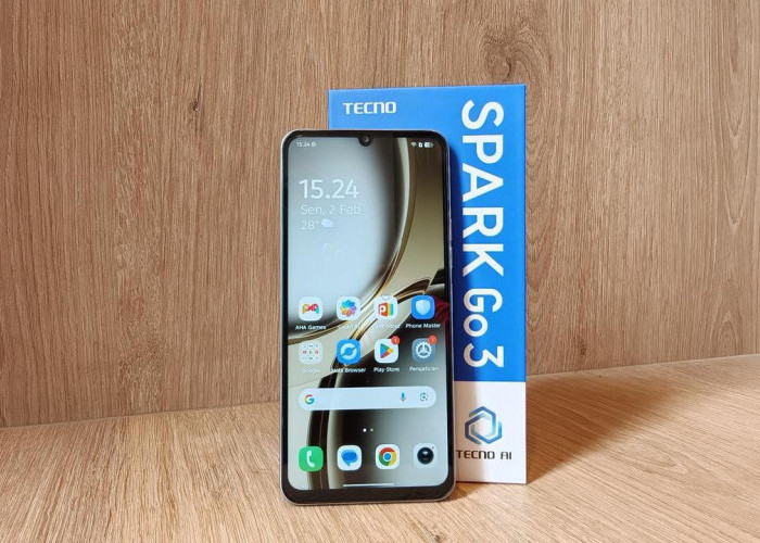 Tecno Spark Go 3 : Disupport Layar IPS LCD dengan Refresh Rate 120 Hz