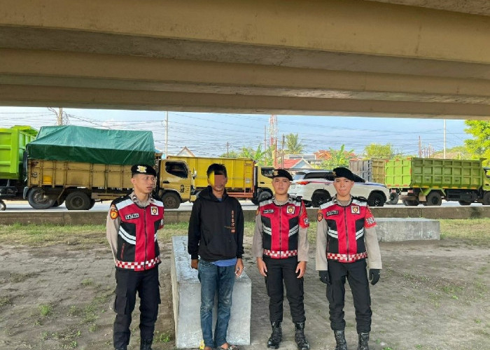 Terduga Premanisme  di Nila Kandi Diamankan Aparat Polres  Ogan Illr