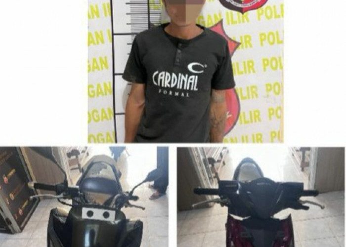 Begal Motor Pelajar di Ogan Ilir, Di Lumpuhkan di Muba, Ternyata Residivis
