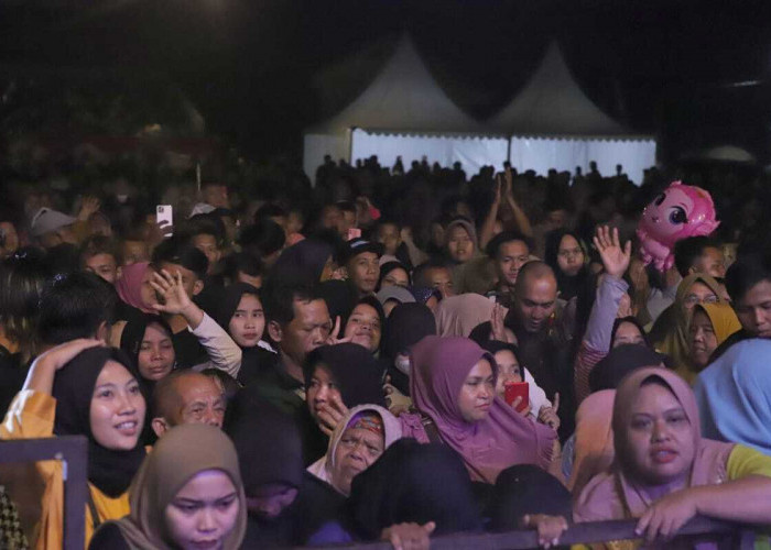 Pj Bupati Muba Hadiri Festival Tirto Mulyo, Malam Mingguan Bersama Masyarakat Keluang