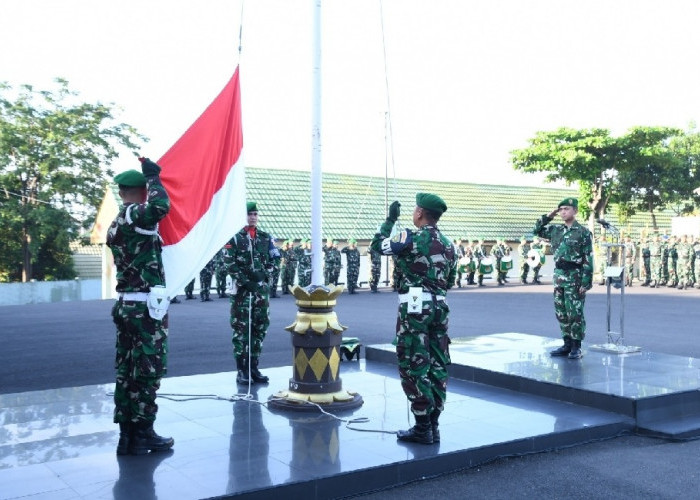 Jaga Nama Baik Institusi, Pesan Panglima TNI dalam Upacara 17-an Korem 044/Gapo