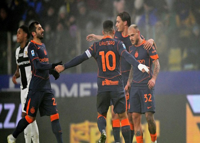 Menang 2-0 Atas Parma, Inter Makin  Kokoh di Puncak Klasemen Liga Italia