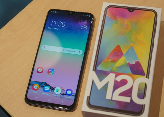 Samsung Galaxy M20, Rekomendasi Hp Rp1 Jutaan yang Dibekali Penyimpanan Lebih Besar