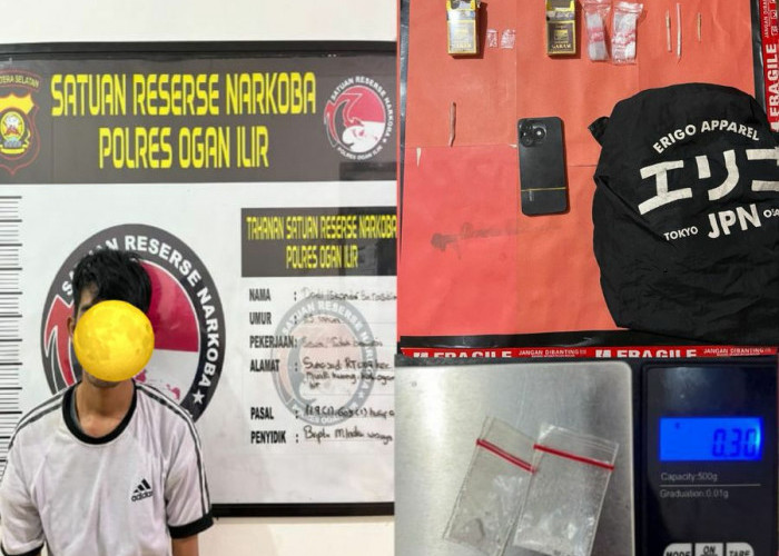 Polres Ogan Ilir Ungkap Kasus Peredaran Narkotika di Muara Kuang dalam Operasi Pekat