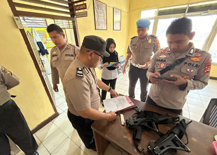 Polres Ogan Ilir Laksanakan Supervisi Pemeriksaan di Polsek Pemulutan
