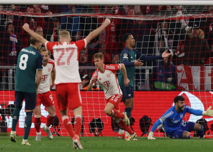 Singkirkan Arsenal, Joshua Kimmich Jadi Pahlawan Bayern 