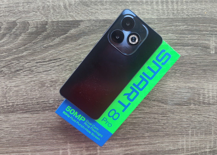 Infinix Smart 8 Pro : HP Rp1 Jutaan yang Dibekali Layar Luas 6.6 Inci dengan Refresh Rate 90Hz