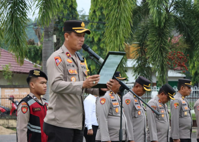 Polres Ogan Ilir memastikan Persiapan Pengamanan Tahun Baru 2024 - 2025