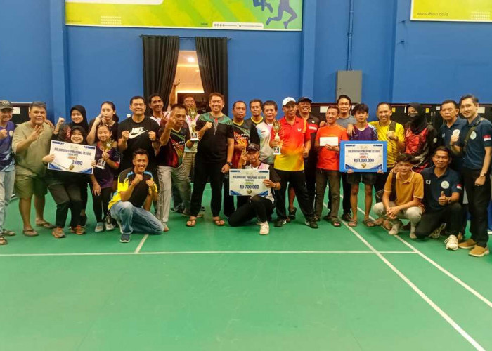PTM Pitstop Cindo A, Juara Palembang Pingpong League III 