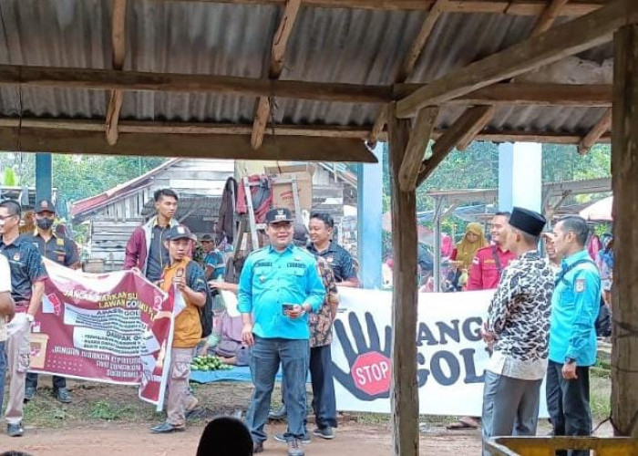 Ini Cara Camat Muara Padang Sosialisasi Pemilu