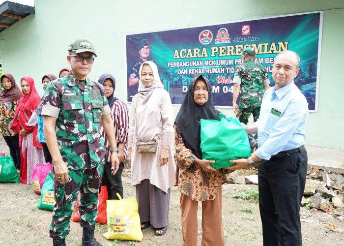 Tunjukkan Komitmen TNI dalam Meningkatkan Kesejahteraan Masyarakat, Kasdim 0402/OKI Ikuti Vicon Peresmian RTLH