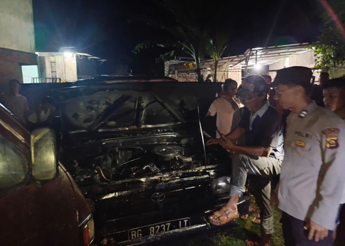 Lebaran, Rumah dan Mobil di Tanjung  Batu Ogan Illr  Terbakar