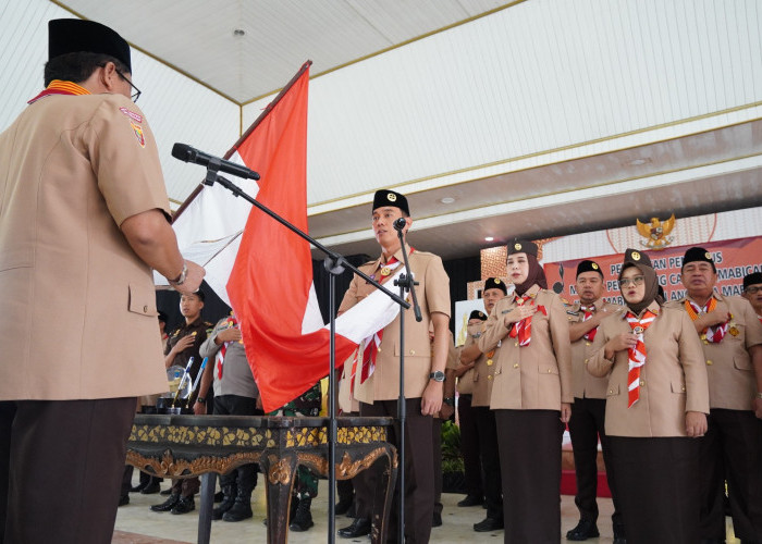 Pimpin Mabicab OKI, Muchendi Dorong Pramuka Aktif di Mitigasi Bencana dan Sosial