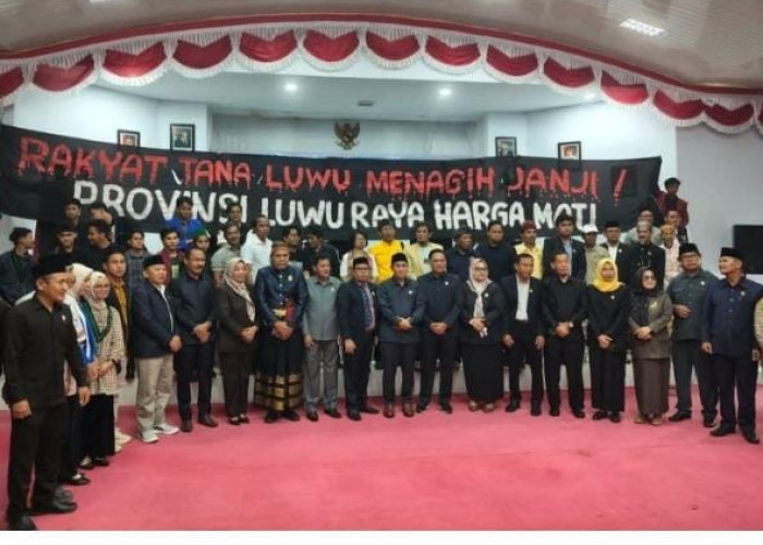 DPRD Luwu Utara Keluarkan Rekomendasi Pembentukan Provinsi Luwu Raya