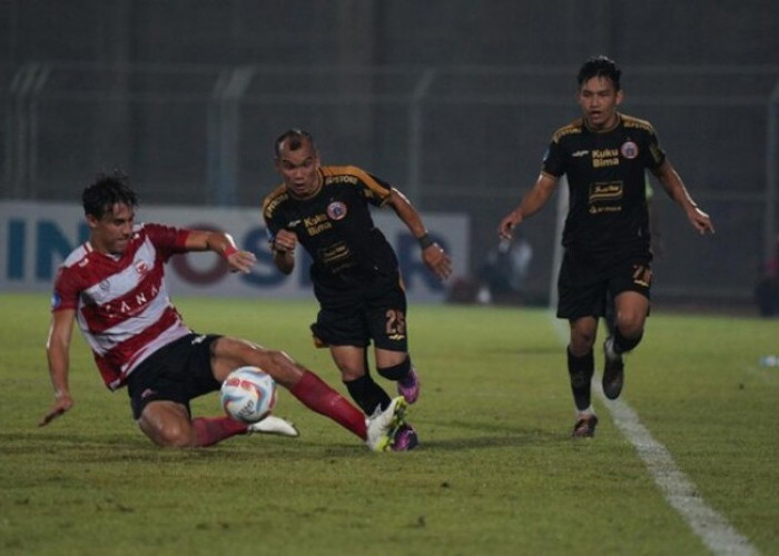 Bertamu ke Kandang Madura United, Persija Jakarta Kalah 0-2