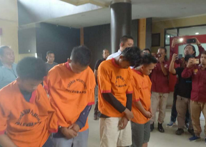 Begal Penyuka Sesama Jenis Ditangkap Polisi, Kerap Beraksi di Rumah Susun Palembang, Modus Treatment Sepong