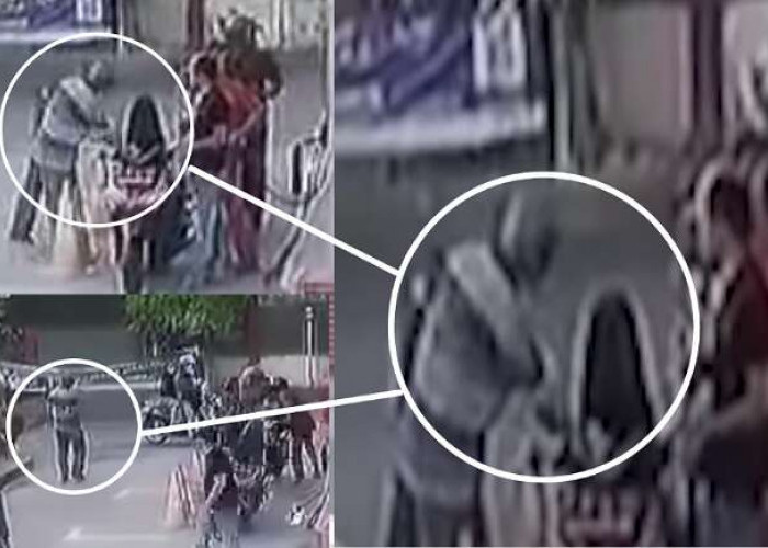 Rekaman CCTV Pria Botak Mau Bakar SPBU di Cirebon Sangat Jelas, dengan Santainya Lempar Korek Api 