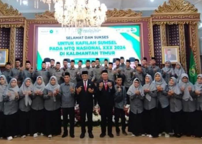 54 Peserta Kekuatan Sumsel Ikuti MTQ Nasional XXX di Kaltim 