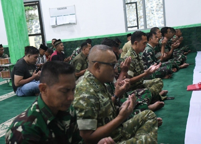 Korem 044/Gapo Gelar Doa Bersama Sambut Hari Juang TNI AD