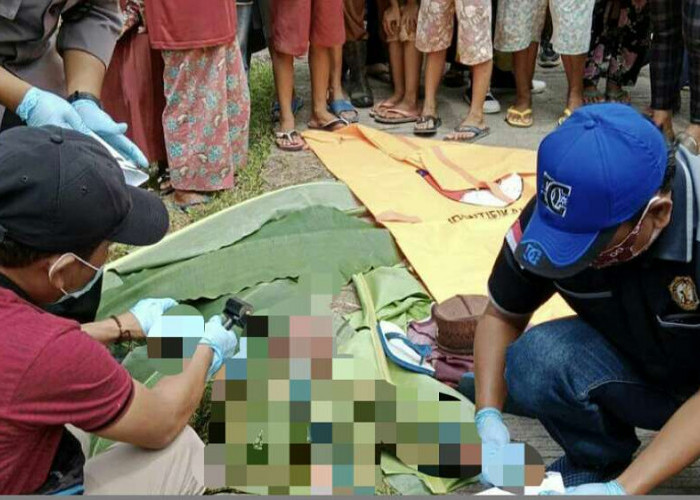 Heboh, Sesosok Mayat Tergeletak di Pinggir Jalan Desa di Ogan Ilir, Sempat Mondar Mandir dan Dikira Orang Gila