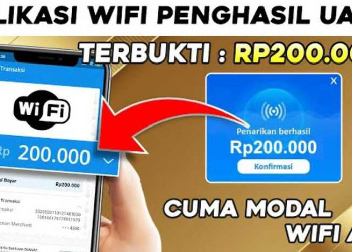 Modal Wifi Doang Bisa Hasilkan Saldo DANA Gratis Rp200.000
