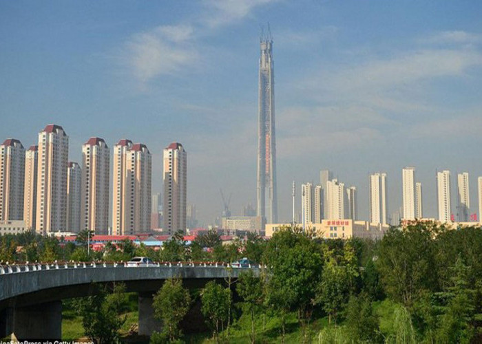 Mangkrak 18 Tahun, Gedung Tertinggi di Dunia itu Hampir Rampung, ini Ketinggiannya