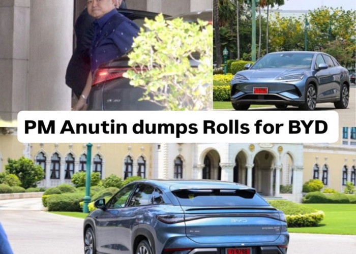 Hemat BBM, PM Thailand Gunakan Mobil Listrik