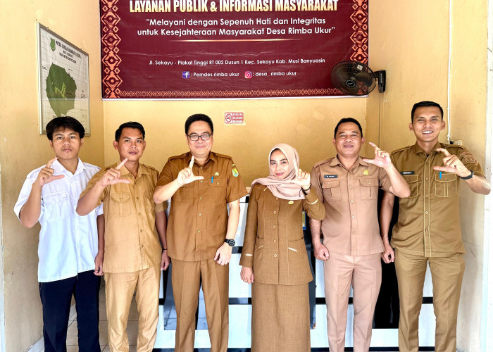 PPID Kab. Muba Lakukan Monitoring PPID Desa di Sungai Medak dan Rimba Ukur