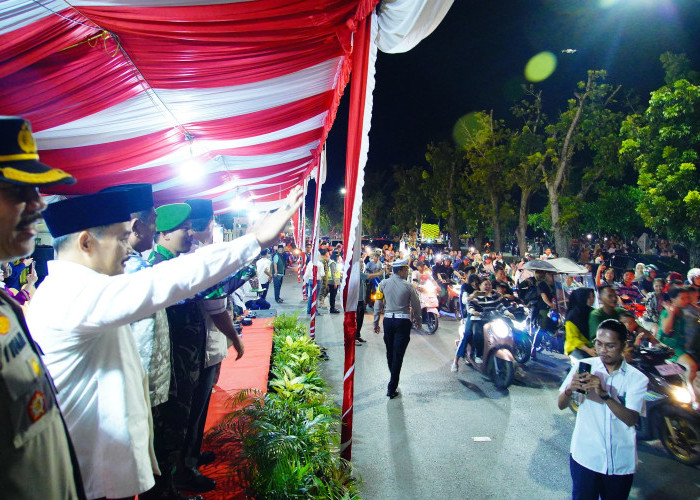 Lepas Pawai Takbiran, ini Pesan Bupati Muba