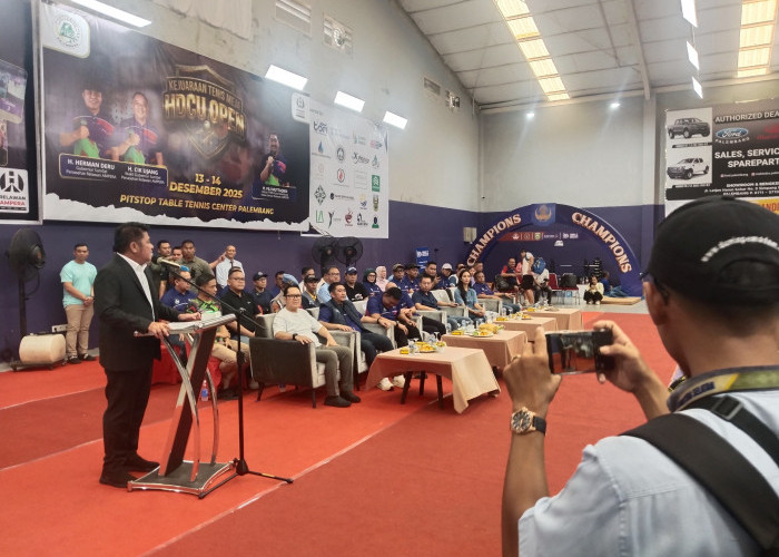 Turnamen HDCU Resmi Dimulai, 320 Petenis Meja Berpartisipasi