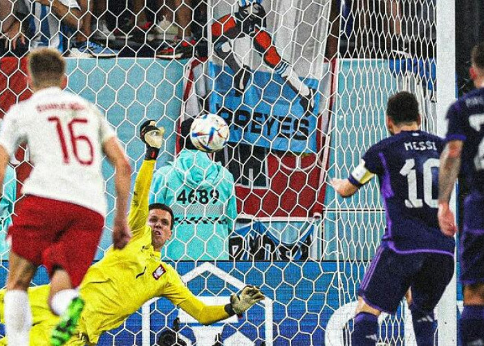 Babak Pertama: Messi Gagal Penalti, Polandia vs Argentina Imbang 0-0, Begitu Juga Arab Saudi vs Meksiko 