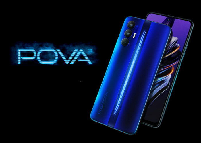 Tecno Pova 3 : HP Entry Level, Disupport Baterai 7.000 mAh dengan Pengisian Cepat 18 Watt
