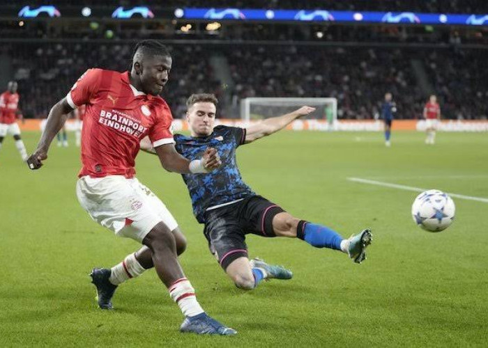 Liga Champions: Tertinggal Dua Gol, PSV Eindhoven Menangi Laga Kontra Sevilla